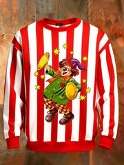 Herren-Langarm-T-Shirt mit Rundhals ausschnitt Kölner Karneval