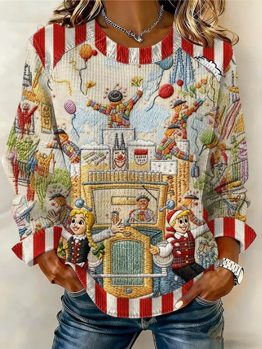 Damen Kölner Karneval Sweatshirt