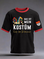 Herren-T-Shirt Kölner Karneval kurze Ärmel