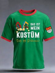 Herren-T-Shirt Kölner Karneval kurze Ärmel