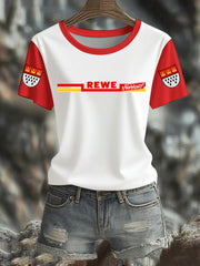 Damen Kölner Karneva Kurzarm-T-Shirt