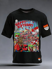 Herren-T-Shirt Kölner Karneval kurze Ärmel