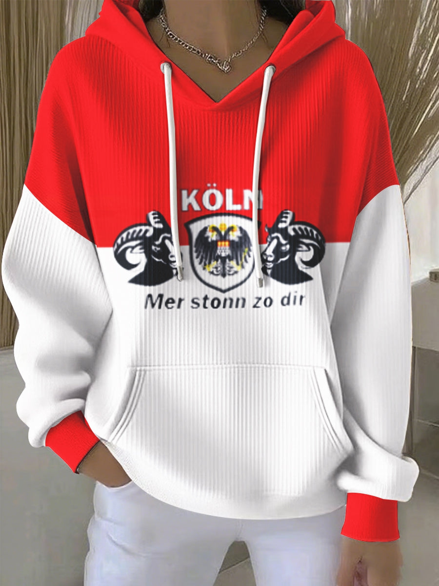 Damen Kölner Karneval Hoodie