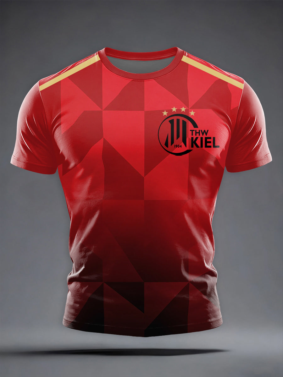 Männer Deutschland Handball Fan Print Sport T-Shirt