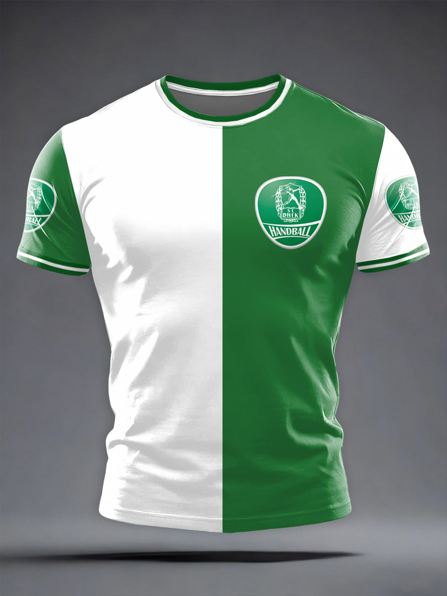 Männer Deutschland Handball Fan Print Sport T-Shirt