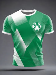 Männer Deutschland Handball Fan Print Sport T-Shirt