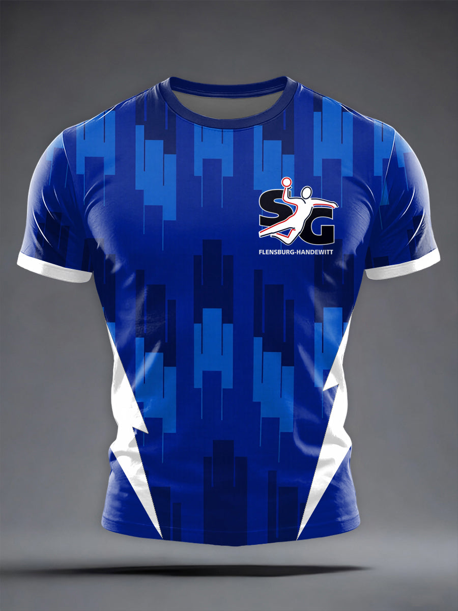 Männer Deutschland Handball Fan Print Sport T-Shirt