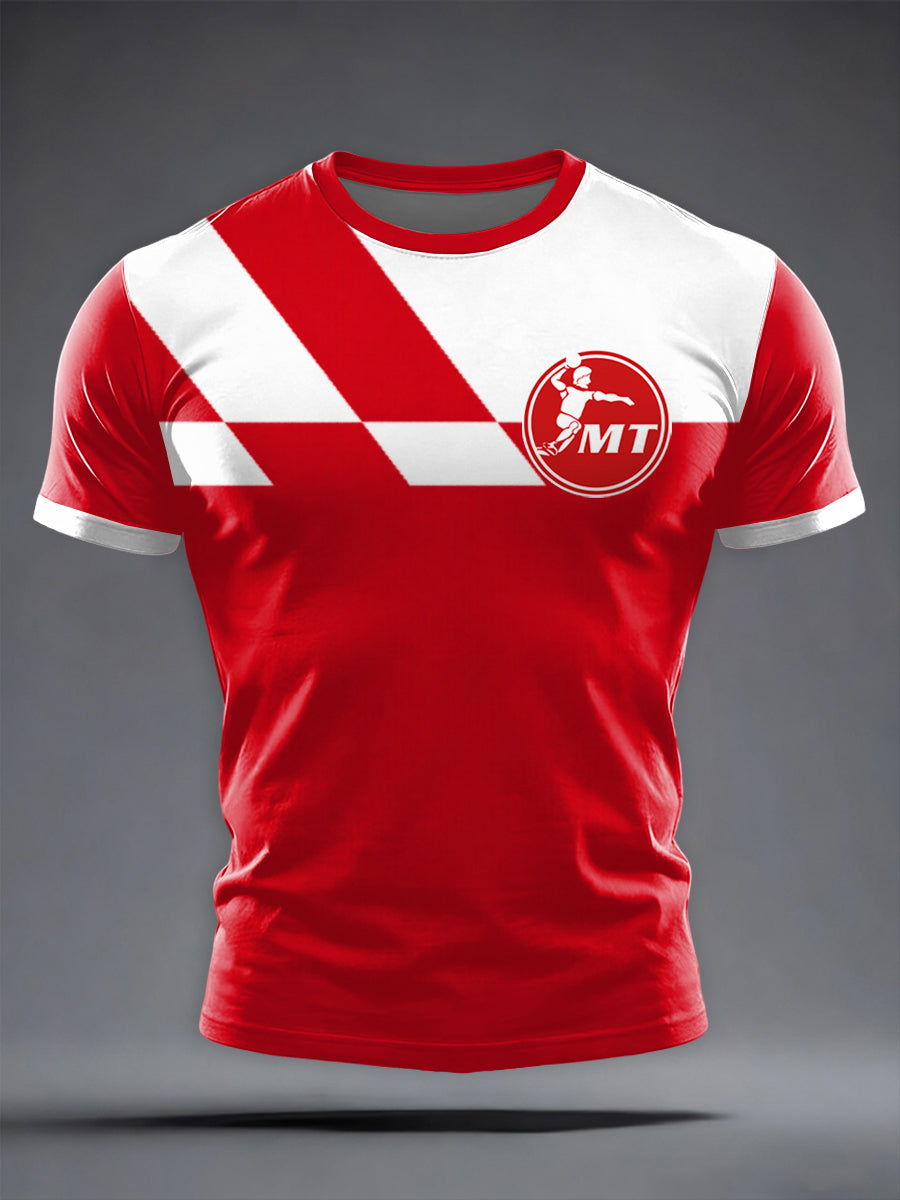 Männer Deutschland Handball Fan Print Sport T-Shirt