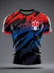 Männer Deutschland Handball Fan Print Sport T-Shirt