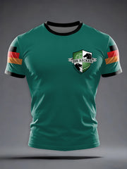 Männer Deutschland Handball Fan Print Sport T-Shirt