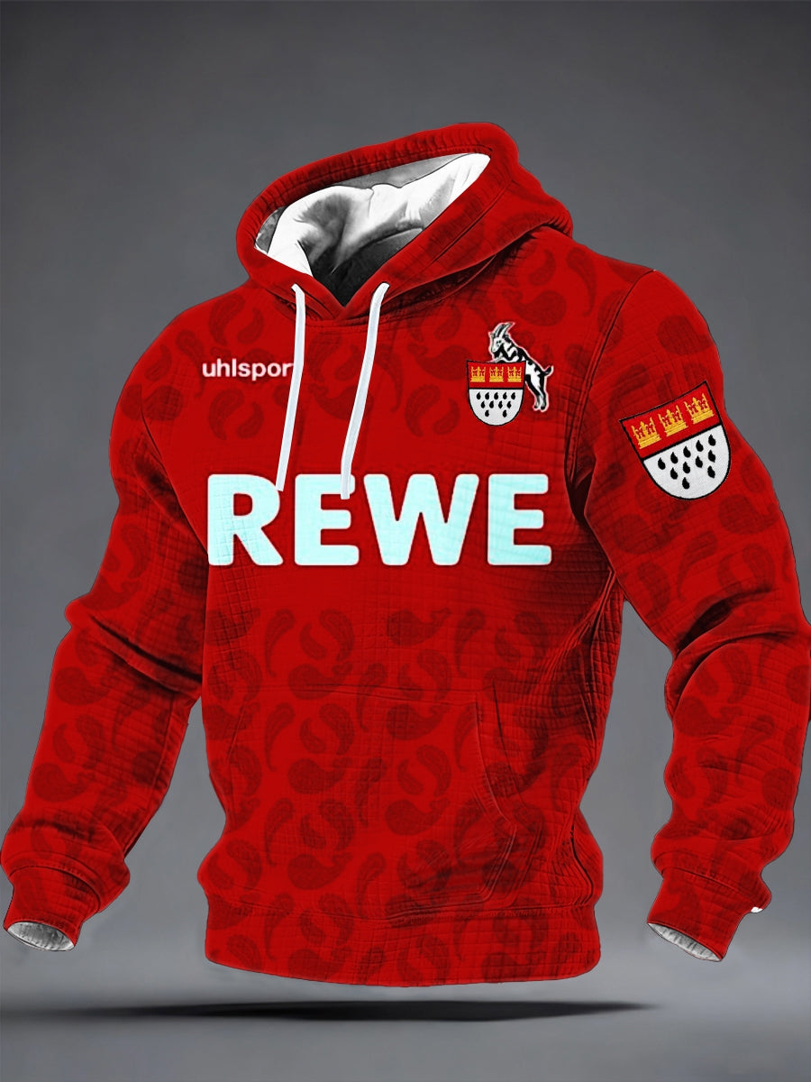 Herren Kölner Karneval Kapuzen pullover aus Baumwolle