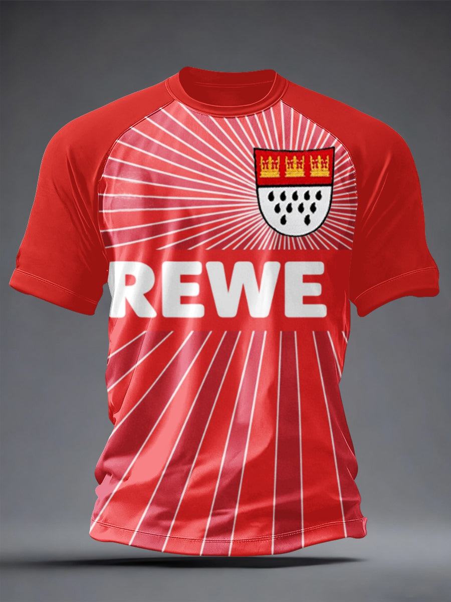 Kurzarm-T-Shirt Kölner Karneval für Herren