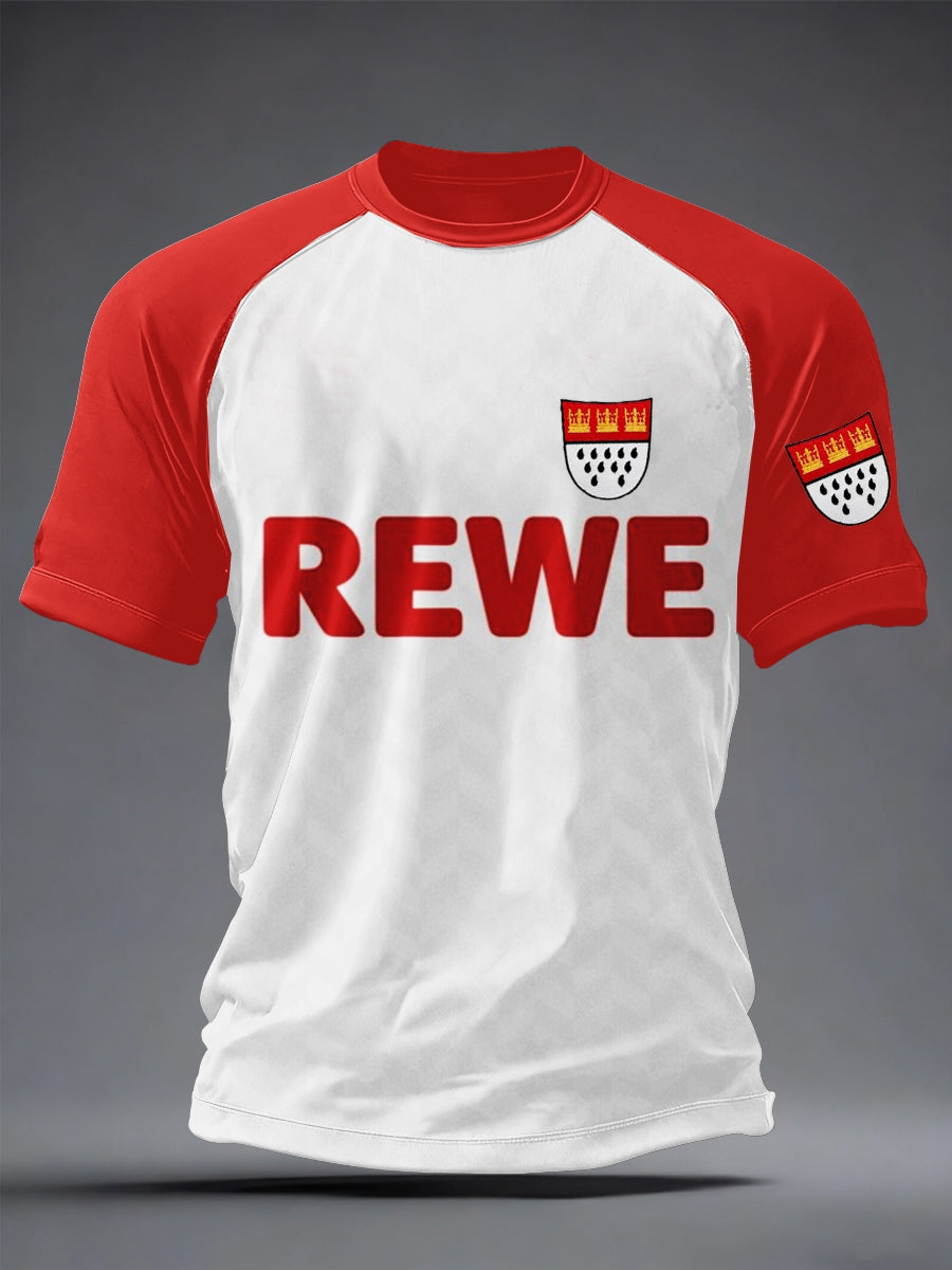 Kurzarm-T-Shirt Kölner Karneval für Herren