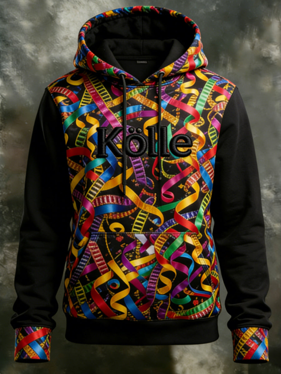 Herren Kölner Karneval Baumwoll-Hoodie