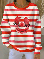 Frauen Deutschland Köln Karneval Print Casual Sweatshirt