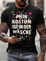Kölner Karnevals druck Herren Casual T-Shirt