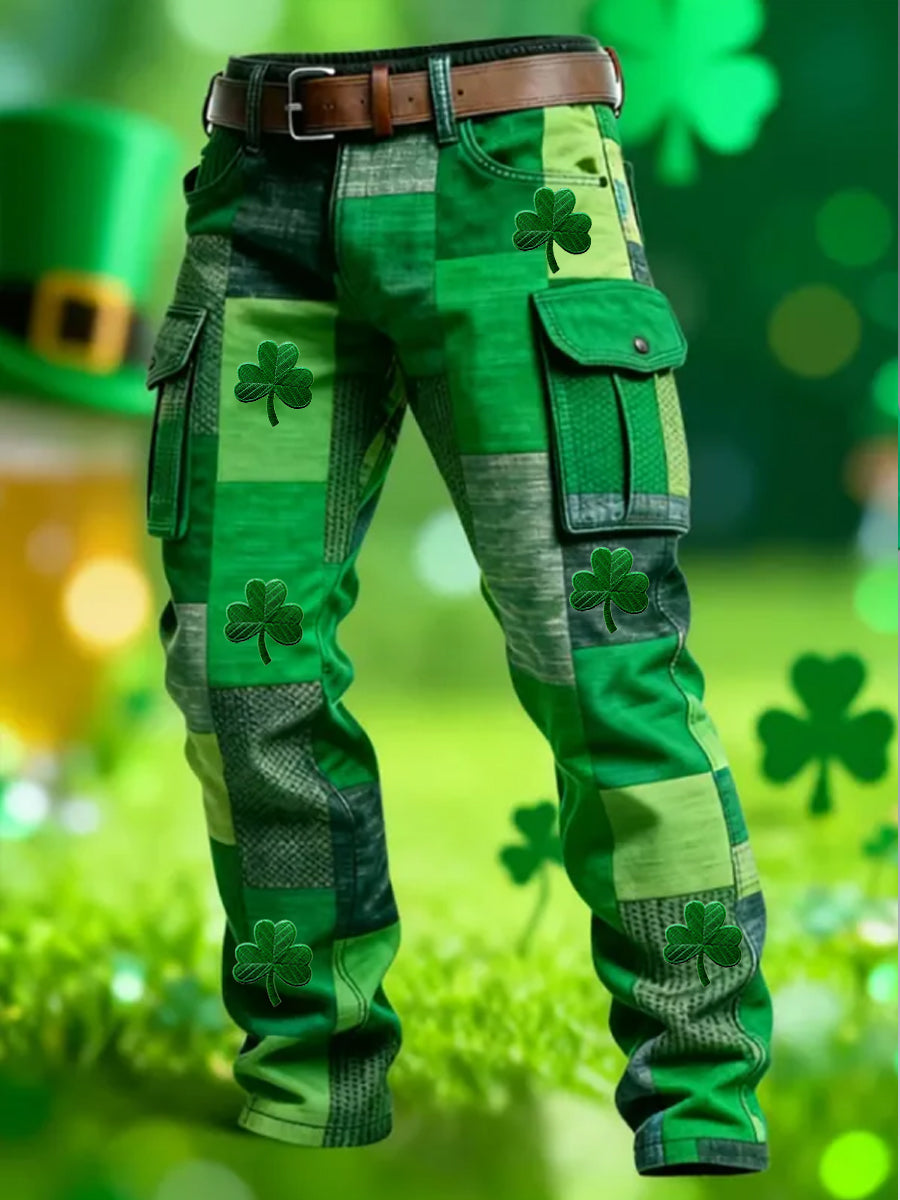 Men's St. Patrick's Day Casual Trousers