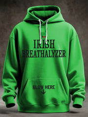 Men's Funny St. Patrick's Day Hoodie