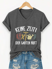 Damen Garten kurze Ärmel T-Shirt