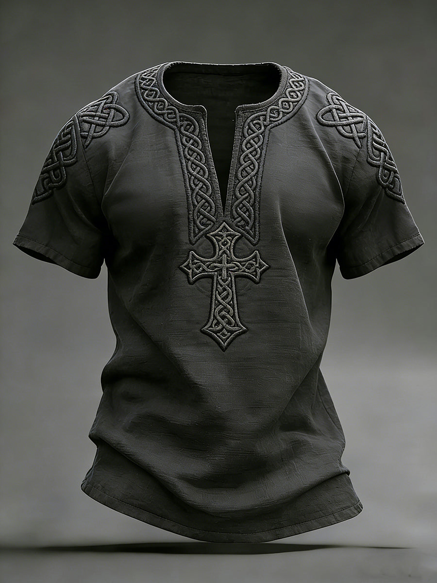 Herren-Celtic-Vintage-T-Shirt