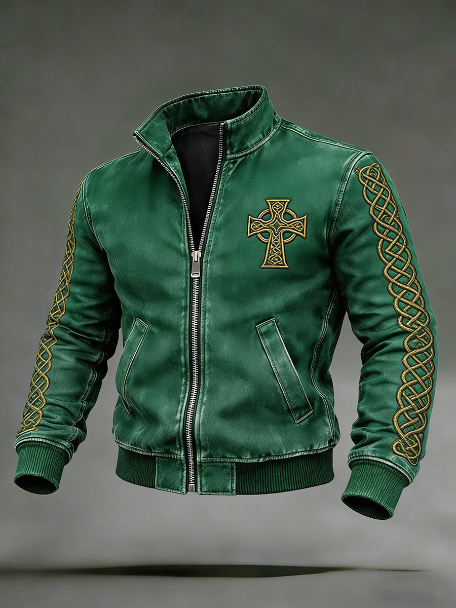 Herren keltische Vintage-Jacke