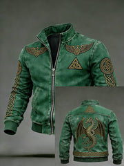 Herren keltische Vintage-Jacke