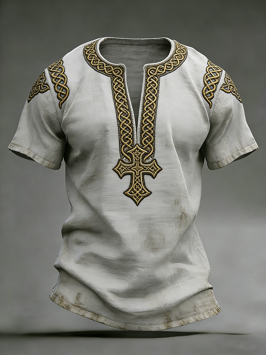 Herren-Celtic-Vintage-T-Shirt