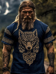 Bedrucktes T-Shirt für Herren Viking