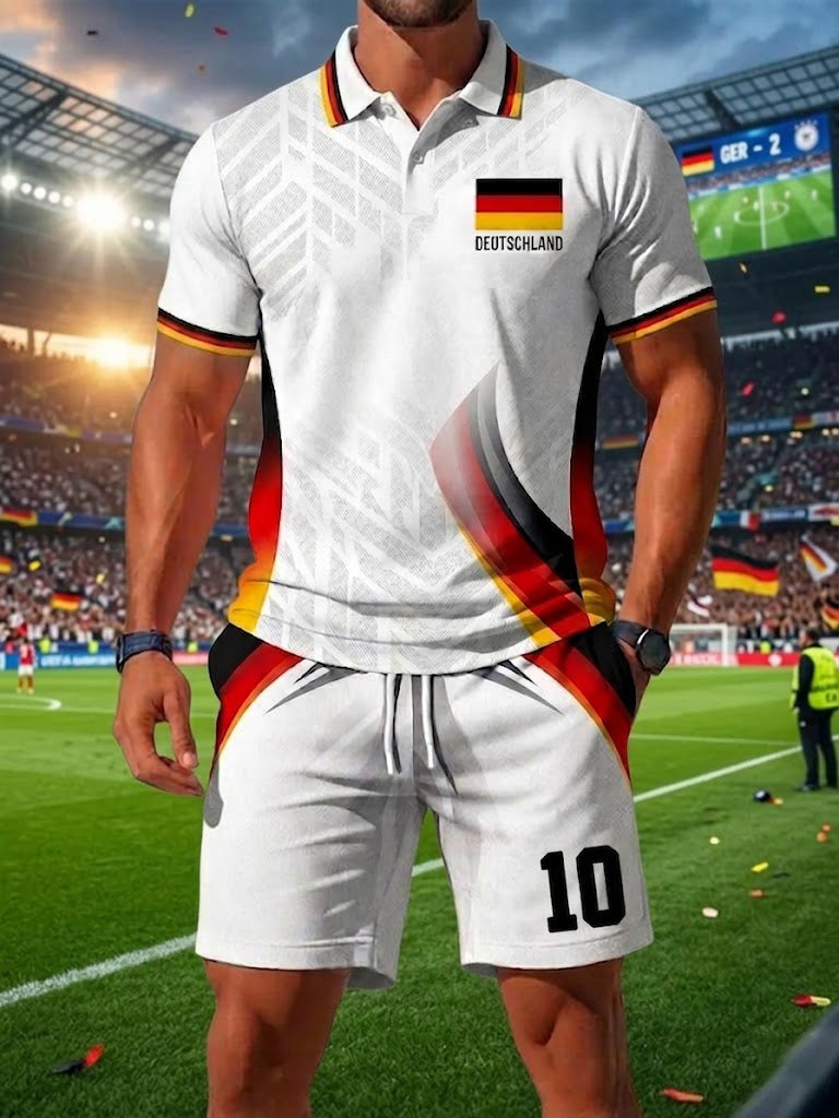 Men's Germany Football Printed Sets