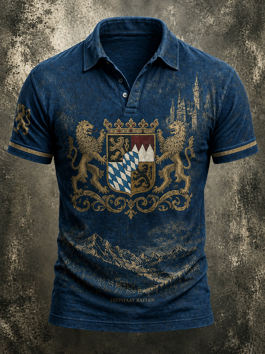 Herren-T-Shirt mit Bayern-München-Print