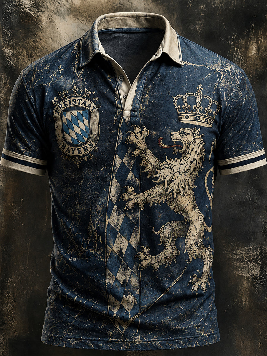 Herren-T-Shirt mit Bayern-München-Print