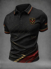 Herren-Fußballshirt mit Deutschland-Druck