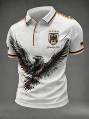 Herren-Fußballshirt mit Deutschland-Druck