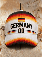 Unisex-Deutschland-Fußballmütze