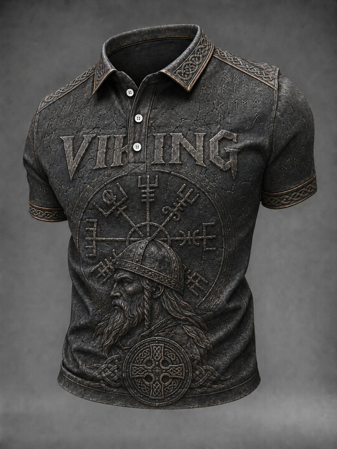 Herren-Vikingertopf mit Aufdruck