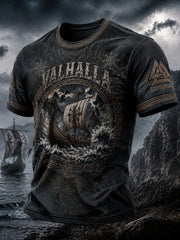 Herren-Vikingert-Shirt mit Druck