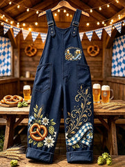Women's Oktoberfest Style Casual Jumpsuit
