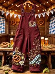 Women's Oktoberfest Style Casual Jumpsuit