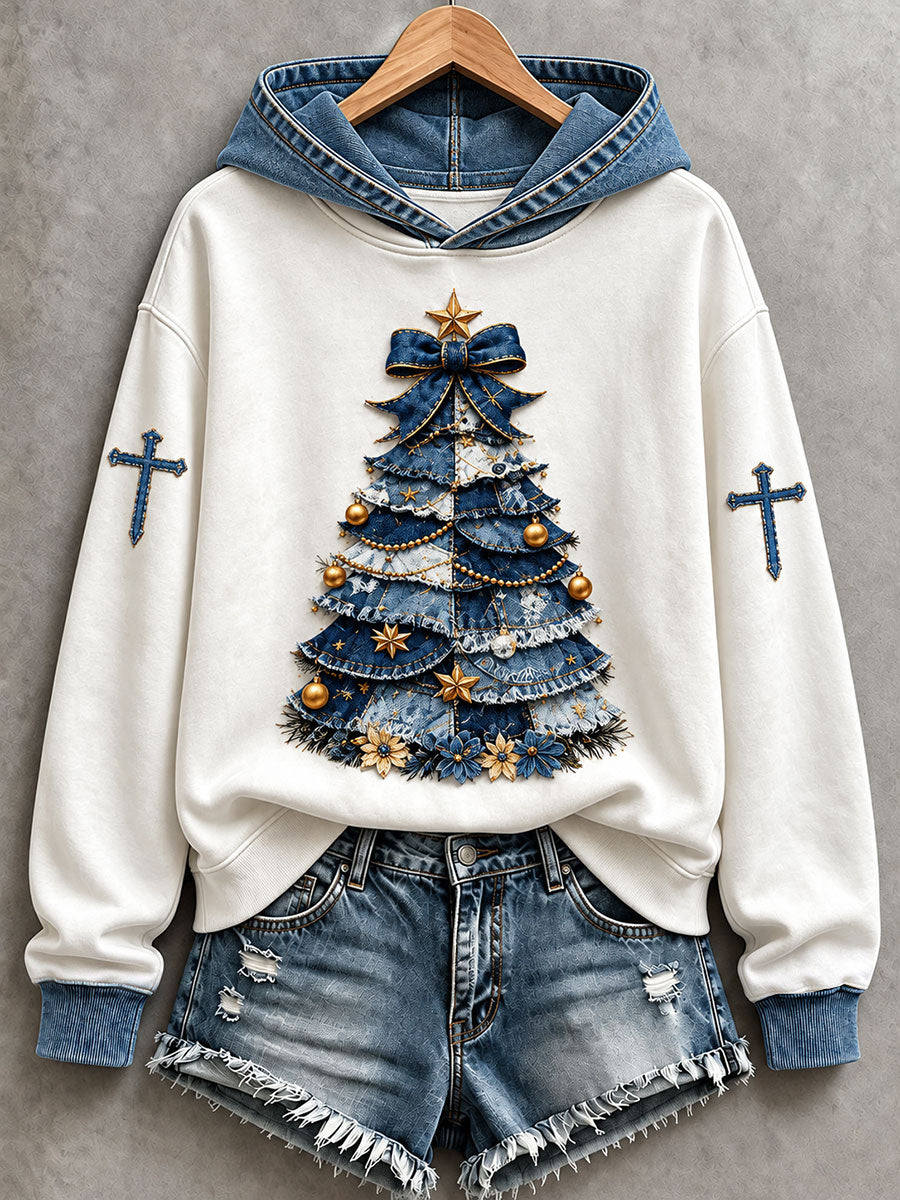 Women's Christian Art Christmas Faith Hoodie